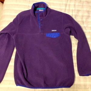 Patagonia Purple Fleece Pullover Women’s M